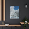 Winter Church Canvas Print