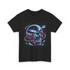Cosmic Skull Tee — Neon Space Skull Graphic T-Shirt