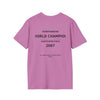 World Champion Overthinking T-Shirt — Funny Anxiety Humor Tee