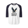 Eagle 'Never Give Up' Raglan Shirt