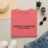 World Champion Overthinking T-Shirt — Funny Anxiety Humor Tee