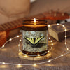 Butterfly Essence Scented Soy Candle - Eco-Friendly Amber Jar