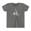 Youth Tee — '67 If You Know You Know' Minimalist Graphic T‑Shirt