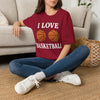 Funny Ladies Basketball T-Shirt — Women's Basketball Tee