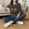 Ladies Funny Basketball T-Shirt — Funny Basketball Tee for Women