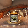 Butterfly Essence Scented Soy Candle - Eco-Friendly Amber Jar