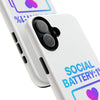 Social Battery Case - Keep Your Energy Charged!